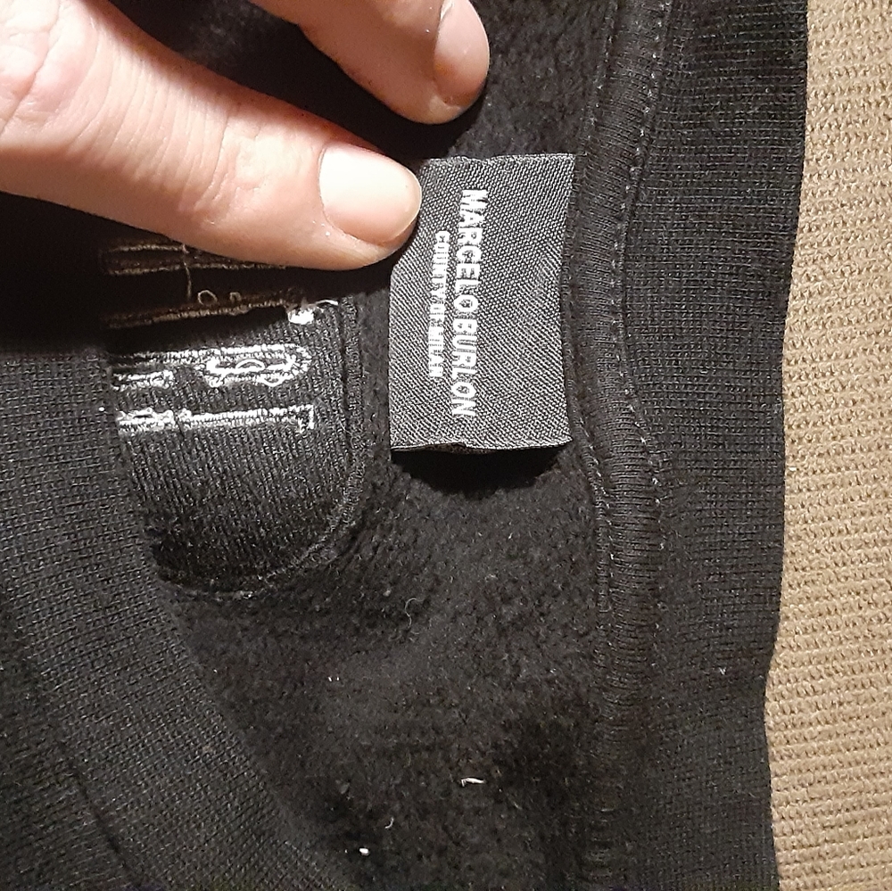 Marcelo Burlon XS BLACK SWEATER